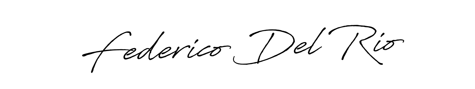 Best and Professional Signature Style for Federico Del Rio. Antro_Vectra_Bolder Best Signature Style Collection. Federico Del Rio signature style 7 images and pictures png