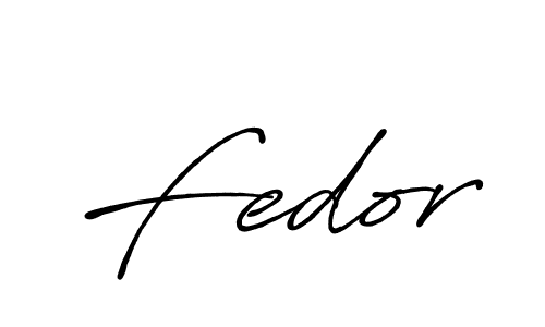 Use a signature maker to create a handwritten signature online. With this signature software, you can design (Antro_Vectra_Bolder) your own signature for name Fedor. Fedor signature style 7 images and pictures png