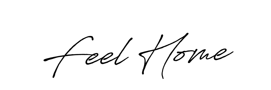 Best and Professional Signature Style for Feel Home. Antro_Vectra_Bolder Best Signature Style Collection. Feel Home signature style 7 images and pictures png