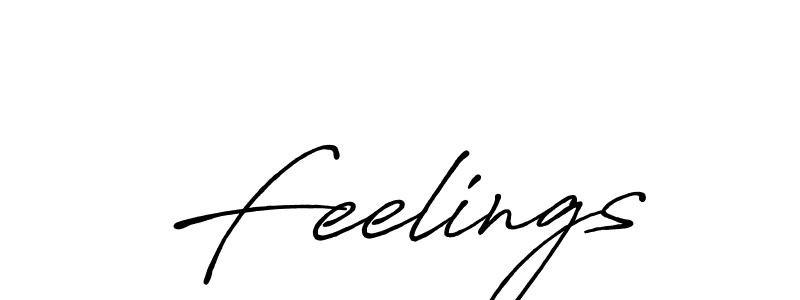 How to make Feelings name signature. Use Antro_Vectra_Bolder style for creating short signs online. This is the latest handwritten sign. Feelings signature style 7 images and pictures png