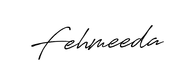 It looks lik you need a new signature style for name Fehmeeda. Design unique handwritten (Antro_Vectra_Bolder) signature with our free signature maker in just a few clicks. Fehmeeda signature style 7 images and pictures png