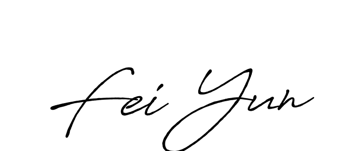 Also You can easily find your signature by using the search form. We will create Fei Yun name handwritten signature images for you free of cost using Antro_Vectra_Bolder sign style. Fei Yun signature style 7 images and pictures png