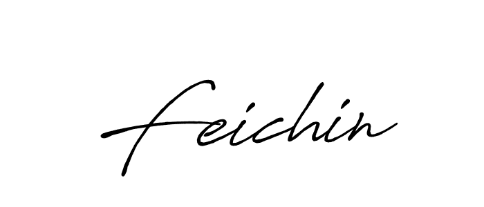 if you are searching for the best signature style for your name Feichin. so please give up your signature search. here we have designed multiple signature styles  using Antro_Vectra_Bolder. Feichin signature style 7 images and pictures png