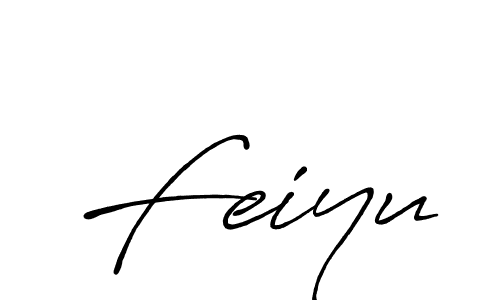 How to make Feiyu signature? Antro_Vectra_Bolder is a professional autograph style. Create handwritten signature for Feiyu name. Feiyu signature style 7 images and pictures png