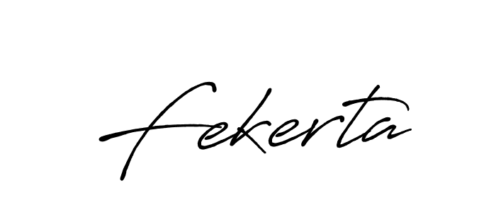 The best way (Antro_Vectra_Bolder) to make a short signature is to pick only two or three words in your name. The name Fekerta include a total of six letters. For converting this name. Fekerta signature style 7 images and pictures png