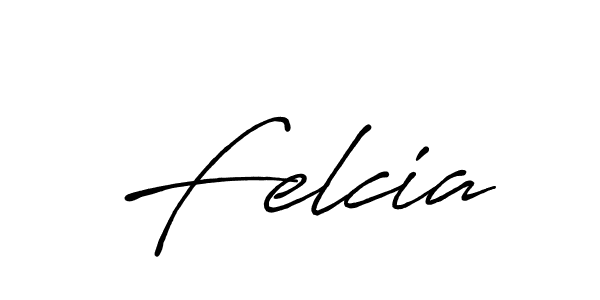 Use a signature maker to create a handwritten signature online. With this signature software, you can design (Antro_Vectra_Bolder) your own signature for name Felcia. Felcia signature style 7 images and pictures png