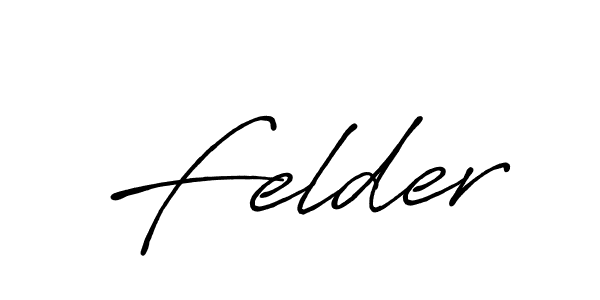 Use a signature maker to create a handwritten signature online. With this signature software, you can design (Antro_Vectra_Bolder) your own signature for name Felder. Felder signature style 7 images and pictures png