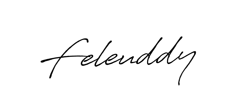 if you are searching for the best signature style for your name Feleuddy. so please give up your signature search. here we have designed multiple signature styles  using Antro_Vectra_Bolder. Feleuddy signature style 7 images and pictures png