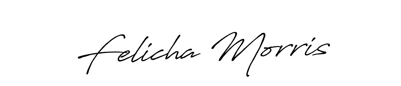 Once you've used our free online signature maker to create your best signature Antro_Vectra_Bolder style, it's time to enjoy all of the benefits that Felicha Morris name signing documents. Felicha Morris signature style 7 images and pictures png