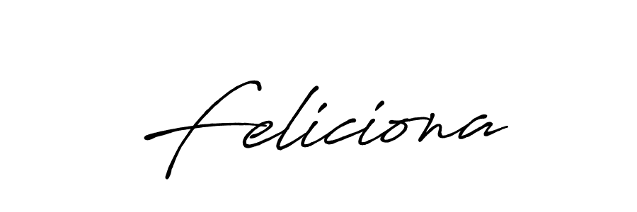 It looks lik you need a new signature style for name Feliciona. Design unique handwritten (Antro_Vectra_Bolder) signature with our free signature maker in just a few clicks. Feliciona signature style 7 images and pictures png