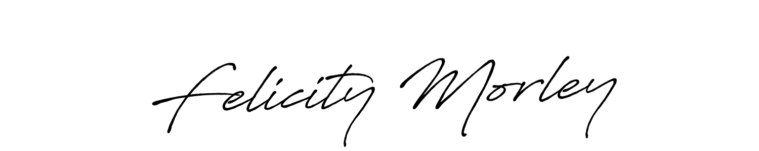 Use a signature maker to create a handwritten signature online. With this signature software, you can design (Antro_Vectra_Bolder) your own signature for name Felicity Morley. Felicity Morley signature style 7 images and pictures png