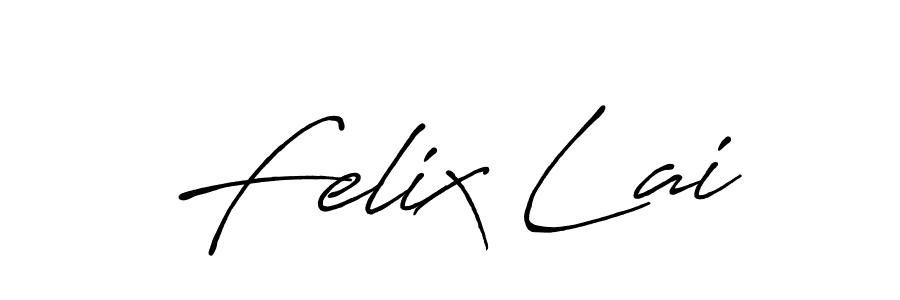 Create a beautiful signature design for name Felix Lai. With this signature (Antro_Vectra_Bolder) fonts, you can make a handwritten signature for free. Felix Lai signature style 7 images and pictures png