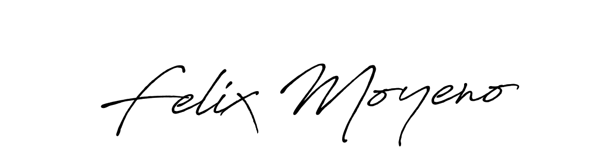 Felix Moyeno stylish signature style. Best Handwritten Sign (Antro_Vectra_Bolder) for my name. Handwritten Signature Collection Ideas for my name Felix Moyeno. Felix Moyeno signature style 7 images and pictures png