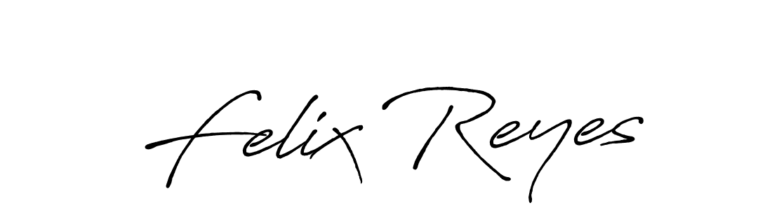 Create a beautiful signature design for name Felix Reyes. With this signature (Antro_Vectra_Bolder) fonts, you can make a handwritten signature for free. Felix Reyes signature style 7 images and pictures png