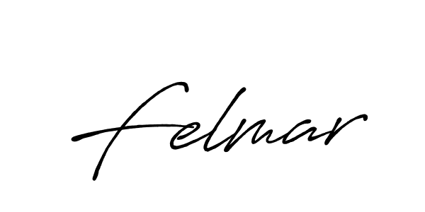 Make a beautiful signature design for name Felmar. With this signature (Antro_Vectra_Bolder) style, you can create a handwritten signature for free. Felmar signature style 7 images and pictures png