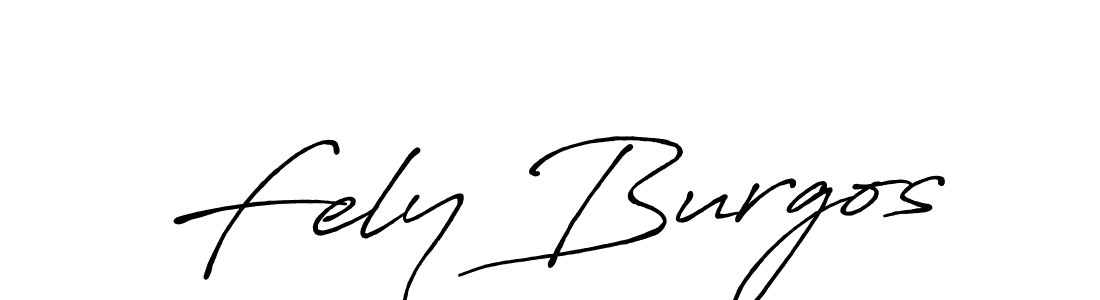 Similarly Antro_Vectra_Bolder is the best handwritten signature design. Signature creator online .You can use it as an online autograph creator for name Fely Burgos. Fely Burgos signature style 7 images and pictures png