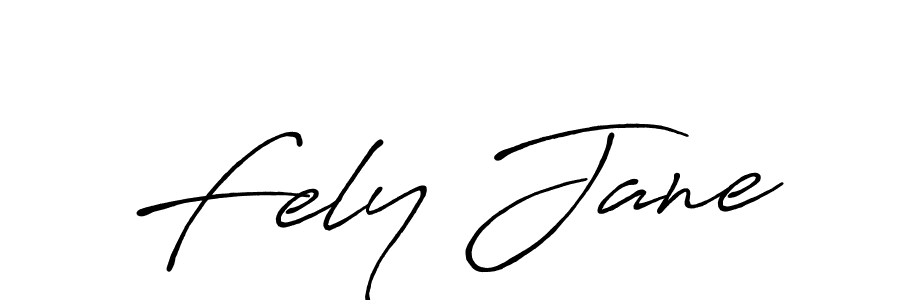 Best and Professional Signature Style for Fely Jane. Antro_Vectra_Bolder Best Signature Style Collection. Fely Jane signature style 7 images and pictures png