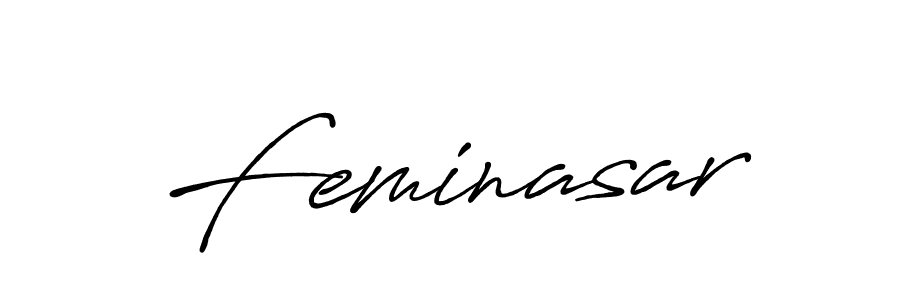 The best way (Antro_Vectra_Bolder) to make a short signature is to pick only two or three words in your name. The name Feminasar include a total of six letters. For converting this name. Feminasar signature style 7 images and pictures png