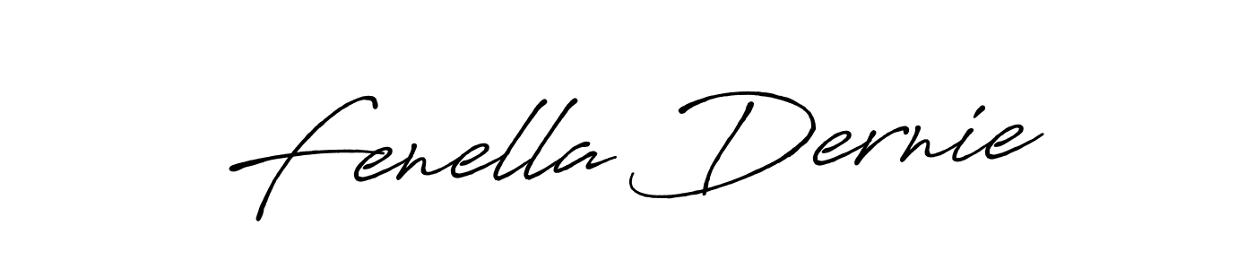 How to make Fenella Dernie signature? Antro_Vectra_Bolder is a professional autograph style. Create handwritten signature for Fenella Dernie name. Fenella Dernie signature style 7 images and pictures png