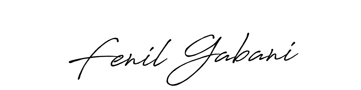 How to Draw Fenil Gabani signature style? Antro_Vectra_Bolder is a latest design signature styles for name Fenil Gabani. Fenil Gabani signature style 7 images and pictures png