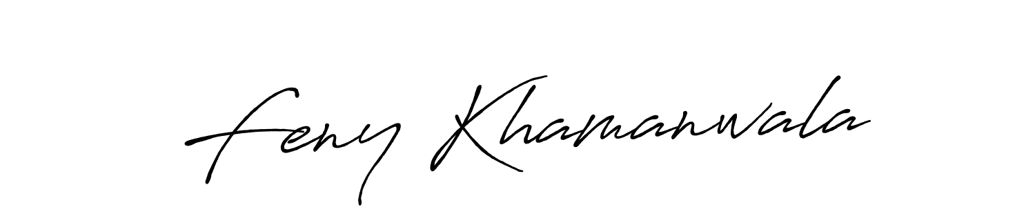 Make a short Feny Khamanwala signature style. Manage your documents anywhere anytime using Antro_Vectra_Bolder. Create and add eSignatures, submit forms, share and send files easily. Feny Khamanwala signature style 7 images and pictures png