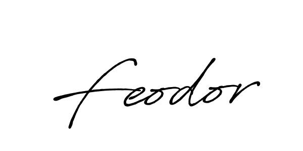 Use a signature maker to create a handwritten signature online. With this signature software, you can design (Antro_Vectra_Bolder) your own signature for name Feodor. Feodor signature style 7 images and pictures png