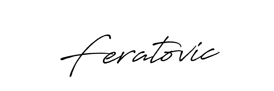 Make a beautiful signature design for name Feratovic. Use this online signature maker to create a handwritten signature for free. Feratovic signature style 7 images and pictures png