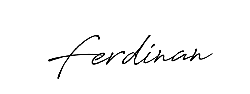 How to make Ferdinan signature? Antro_Vectra_Bolder is a professional autograph style. Create handwritten signature for Ferdinan name. Ferdinan signature style 7 images and pictures png