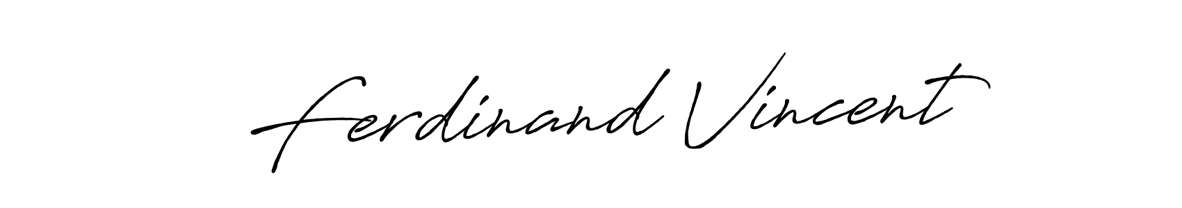 It looks lik you need a new signature style for name Ferdinand Vincent. Design unique handwritten (Antro_Vectra_Bolder) signature with our free signature maker in just a few clicks. Ferdinand Vincent signature style 7 images and pictures png