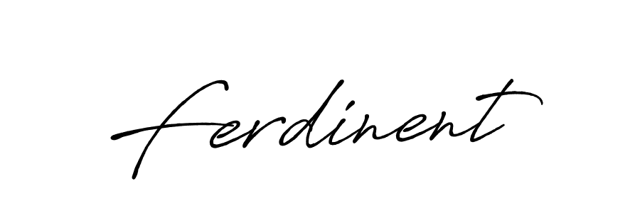 Ferdinent stylish signature style. Best Handwritten Sign (Antro_Vectra_Bolder) for my name. Handwritten Signature Collection Ideas for my name Ferdinent. Ferdinent signature style 7 images and pictures png
