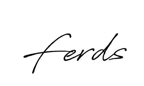 Antro_Vectra_Bolder is a professional signature style that is perfect for those who want to add a touch of class to their signature. It is also a great choice for those who want to make their signature more unique. Get Ferds name to fancy signature for free. Ferds signature style 7 images and pictures png