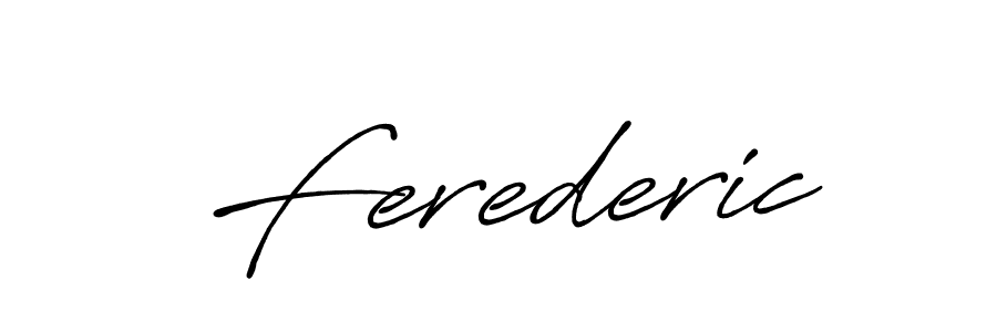 Antro_Vectra_Bolder is a professional signature style that is perfect for those who want to add a touch of class to their signature. It is also a great choice for those who want to make their signature more unique. Get Ferederic name to fancy signature for free. Ferederic signature style 7 images and pictures png