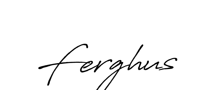 Ferghus stylish signature style. Best Handwritten Sign (Antro_Vectra_Bolder) for my name. Handwritten Signature Collection Ideas for my name Ferghus. Ferghus signature style 7 images and pictures png
