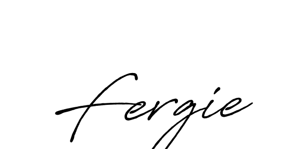 Make a beautiful signature design for name Fergie. Use this online signature maker to create a handwritten signature for free. Fergie signature style 7 images and pictures png