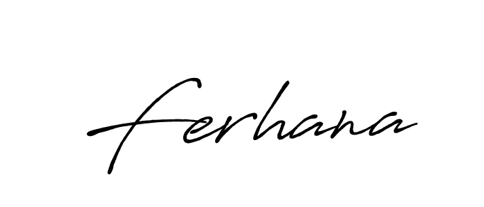 Once you've used our free online signature maker to create your best signature Antro_Vectra_Bolder style, it's time to enjoy all of the benefits that Ferhana name signing documents. Ferhana signature style 7 images and pictures png