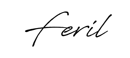 How to Draw Feril signature style? Antro_Vectra_Bolder is a latest design signature styles for name Feril. Feril signature style 7 images and pictures png