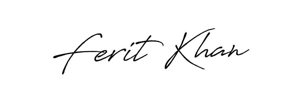 Make a short Ferit Khan signature style. Manage your documents anywhere anytime using Antro_Vectra_Bolder. Create and add eSignatures, submit forms, share and send files easily. Ferit Khan signature style 7 images and pictures png