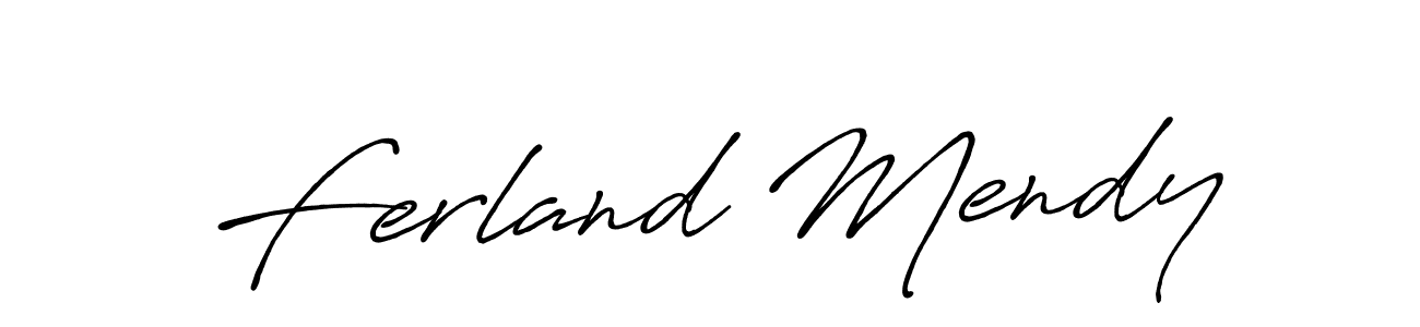 Also we have Ferland Mendy name is the best signature style. Create professional handwritten signature collection using Antro_Vectra_Bolder autograph style. Ferland Mendy signature style 7 images and pictures png