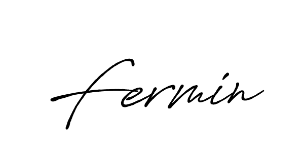 Make a beautiful signature design for name Fermin. Use this online signature maker to create a handwritten signature for free. Fermin signature style 7 images and pictures png