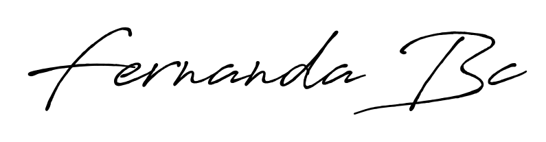 Personalize your online presence with Fernanda Bc signature rendered in elegant Antro_Vectra_Bolder font. Great for website footers and blogs. Fernanda Bc signature style 7 images and pictures png