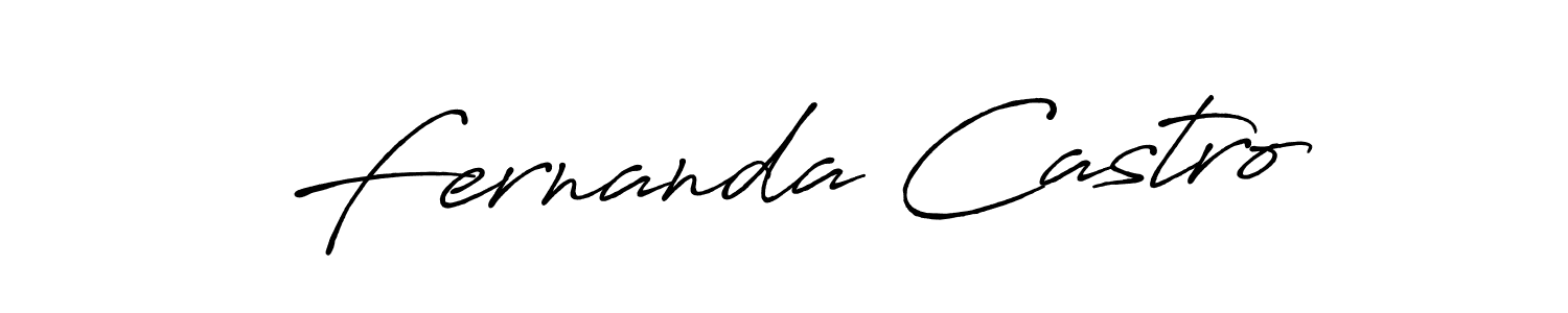 Make a beautiful signature design for name Fernanda Castro. Use this online signature maker to create a handwritten signature for free. Fernanda Castro signature style 7 images and pictures png