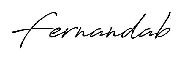 Practice writing Fernandab with the flow of Antro_Vectra_Bolder lettering. A fantastic source of inspiration for developing your personal signature style. Fernandab signature style 7 images and pictures png