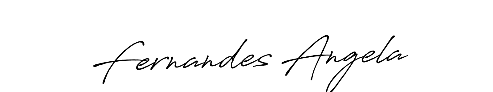 It looks lik you need a new signature style for name Fernandes Angela. Design unique handwritten (Antro_Vectra_Bolder) signature with our free signature maker in just a few clicks. Fernandes Angela signature style 7 images and pictures png