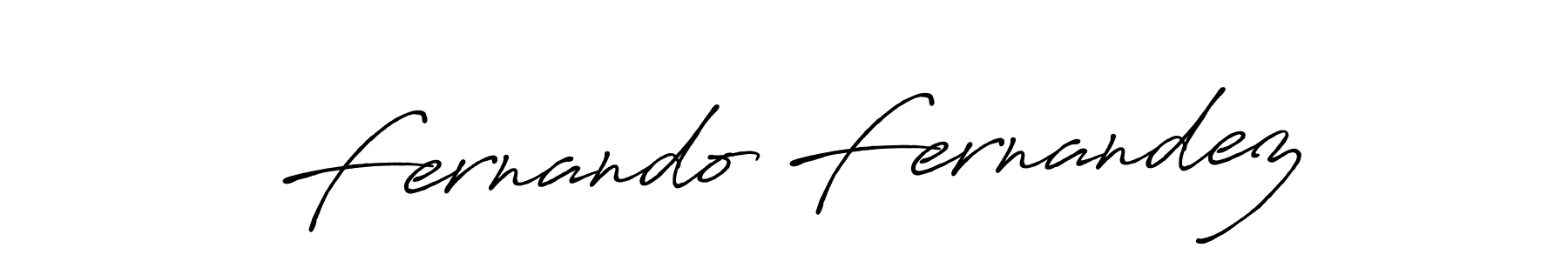 Fernando Fernandez stylish signature style. Best Handwritten Sign (Antro_Vectra_Bolder) for my name. Handwritten Signature Collection Ideas for my name Fernando Fernandez. Fernando Fernandez signature style 7 images and pictures png