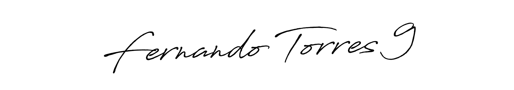 How to Draw Fernando Torres 9 signature style? Antro_Vectra_Bolder is a latest design signature styles for name Fernando Torres 9. Fernando Torres 9 signature style 7 images and pictures png