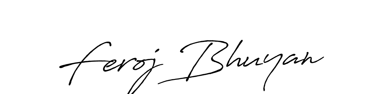 How to Draw Feroj Bhuyan signature style? Antro_Vectra_Bolder is a latest design signature styles for name Feroj Bhuyan. Feroj Bhuyan signature style 7 images and pictures png