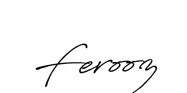 Antro_Vectra_Bolder is a professional signature style that is perfect for those who want to add a touch of class to their signature. It is also a great choice for those who want to make their signature more unique. Get Ferooz name to fancy signature for free. Ferooz signature style 7 images and pictures png