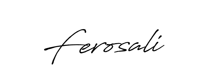 Best and Professional Signature Style for Ferosali. Antro_Vectra_Bolder Best Signature Style Collection. Ferosali signature style 7 images and pictures png