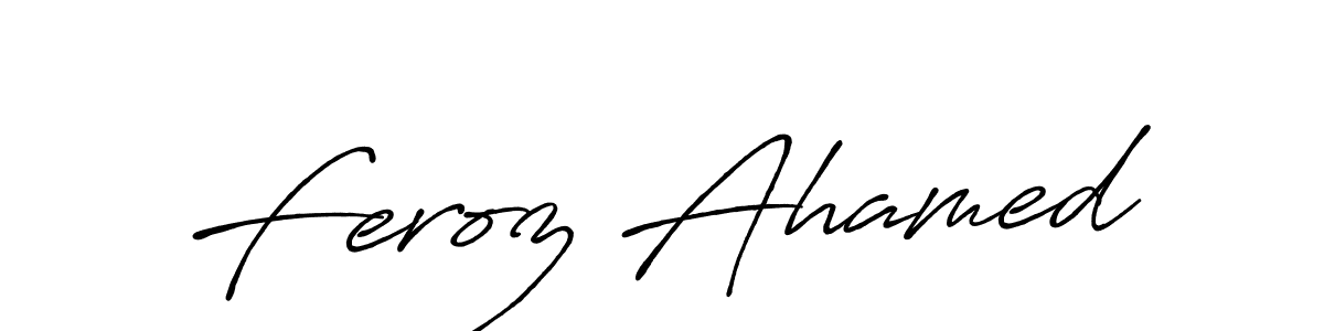 You can use this online signature creator to create a handwritten signature for the name Feroz Ahamed. This is the best online autograph maker. Feroz Ahamed signature style 7 images and pictures png