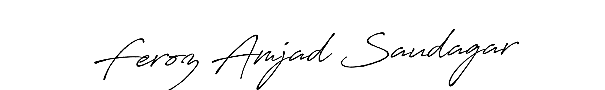 See photos of Feroz Amjad Saudagar official signature by Spectra . Check more albums & portfolios. Read reviews & check more about Antro_Vectra_Bolder font. Feroz Amjad Saudagar signature style 7 images and pictures png